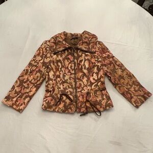 DAVID MEISTER Women’s Tapestry Jacket, Size 4